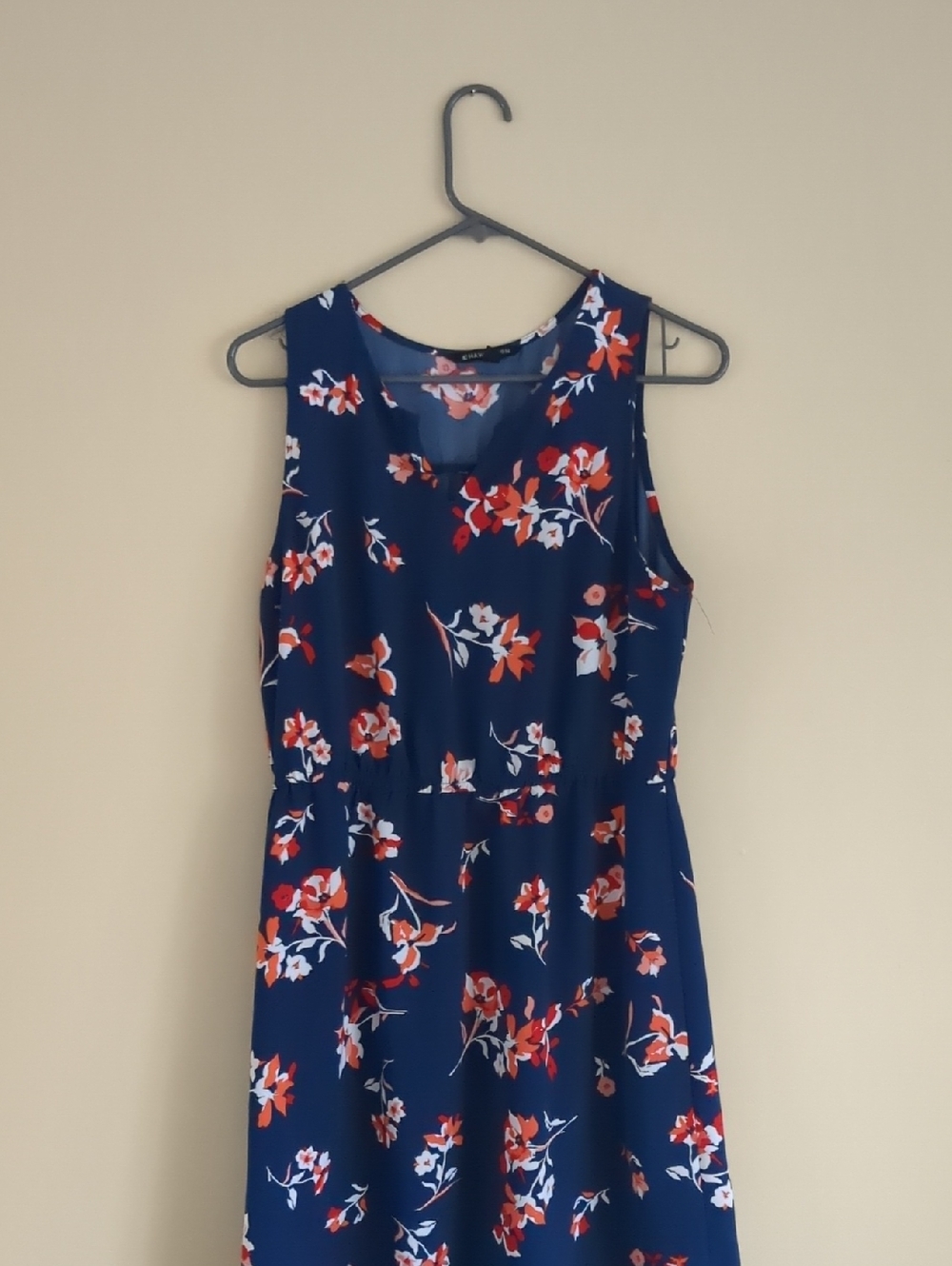 Large 41 Hawthorn Blue Floral Dress
